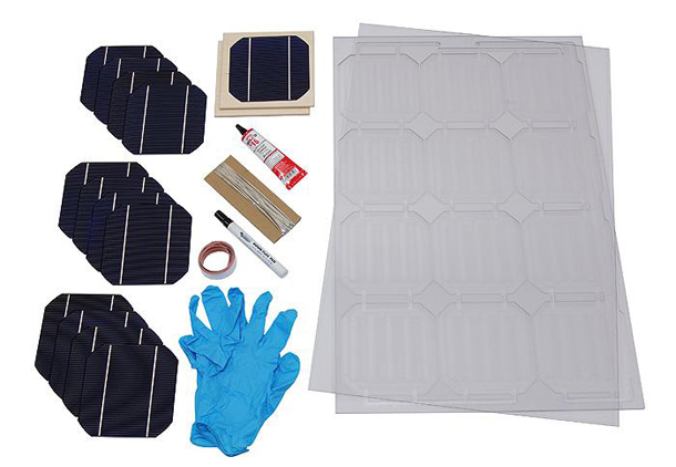 Parallax solar panel kit